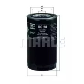 Фільтр палива MAHLE ORIGINAL kc28
