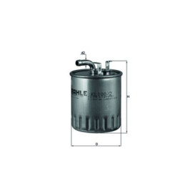 Фильтр топлива MAHLE ORIGINAL kl100/2