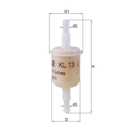 Фільтр палива MAHLE ORIGINAL kl13of