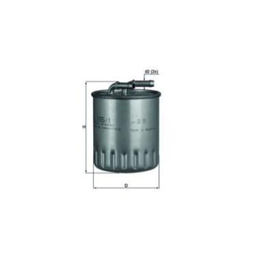 Фільтр паливний MAHLE kl155/1