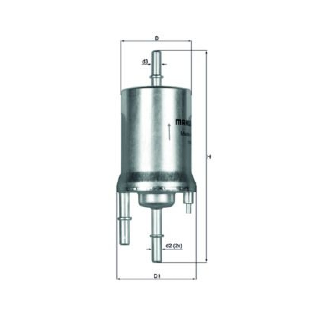 Фільтр паливний MAHLE kl156/1