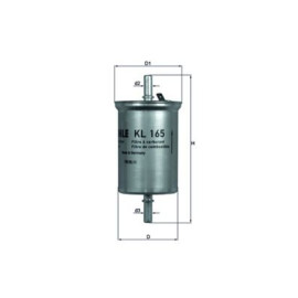 Фільтр паливний MAHLE kl165