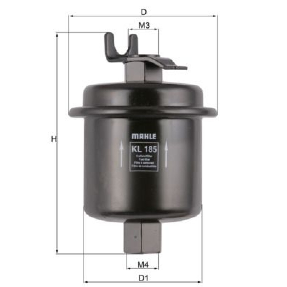 Фільтр палива MAHLE kl185