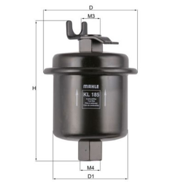 Фільтр палива MAHLE kl185