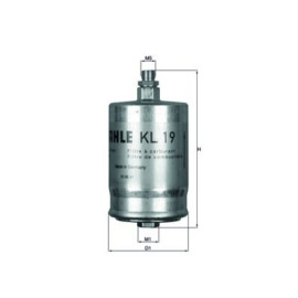 Фильтр топливный MAHLE kl19