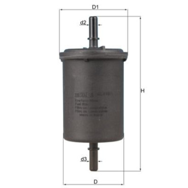 Фильтр топливный бензин MAHLE kl416/1
