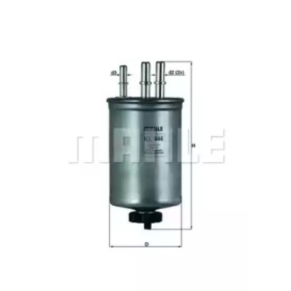 Фільтр паливний MAHLE kl446