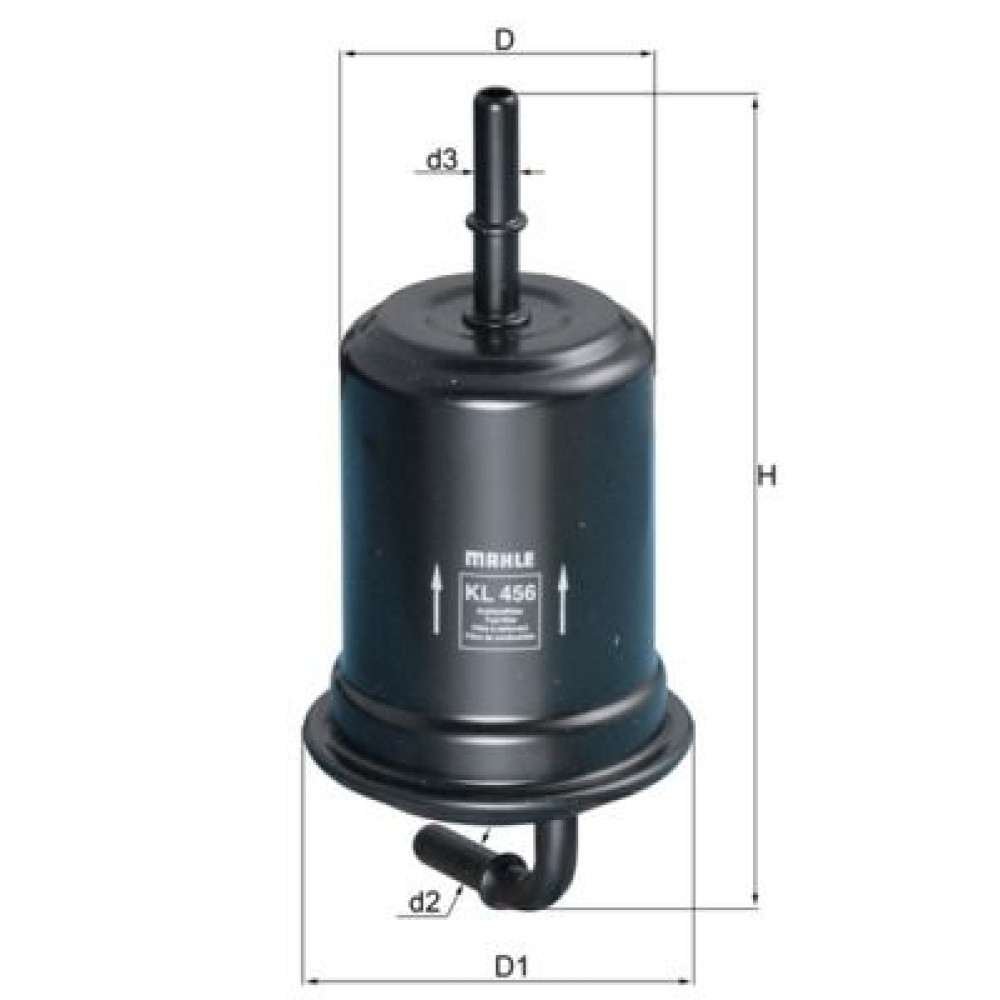Фільтр паливний MAHLE kl456