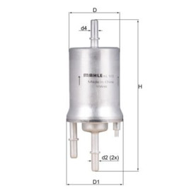 Фільтр палива MAHLE ORIGINAL kl572