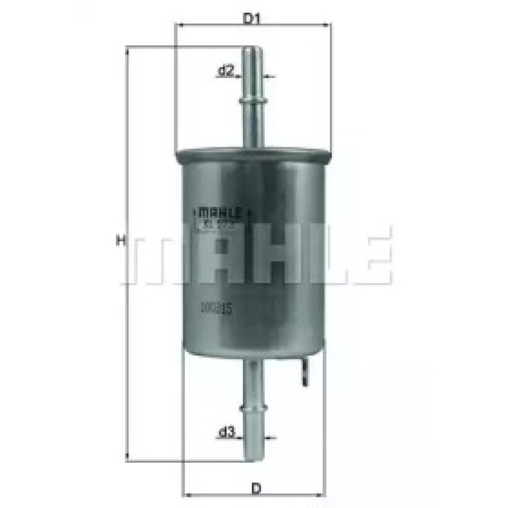 Фільтр паливний MAHLE kl573