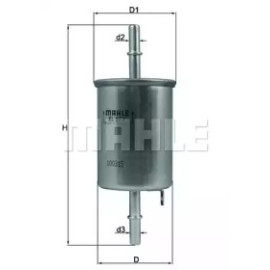 Фільтр паливний MAHLE kl573