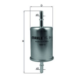 Фільтр паливний бензин MAHLE kl84