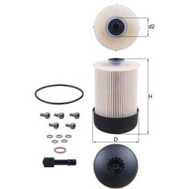 Фільтр палива MAHLE ORIGINAL kx338/22d