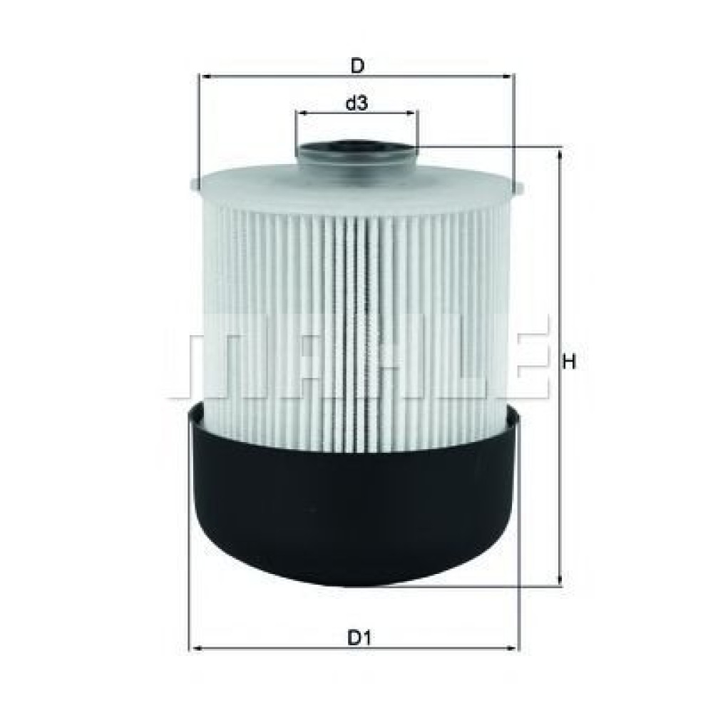 Фільтр палива MAHLE ORIGINAL kx338/26d