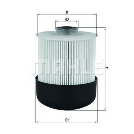 Фільтр палива MAHLE ORIGINAL kx338/26d