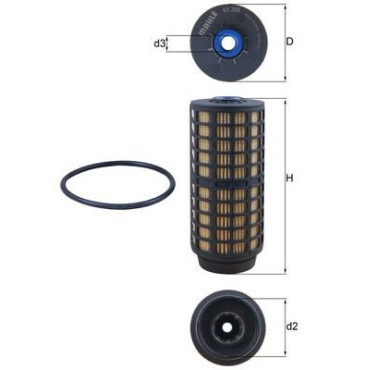 Фильтр топлива MAHLE kx399d