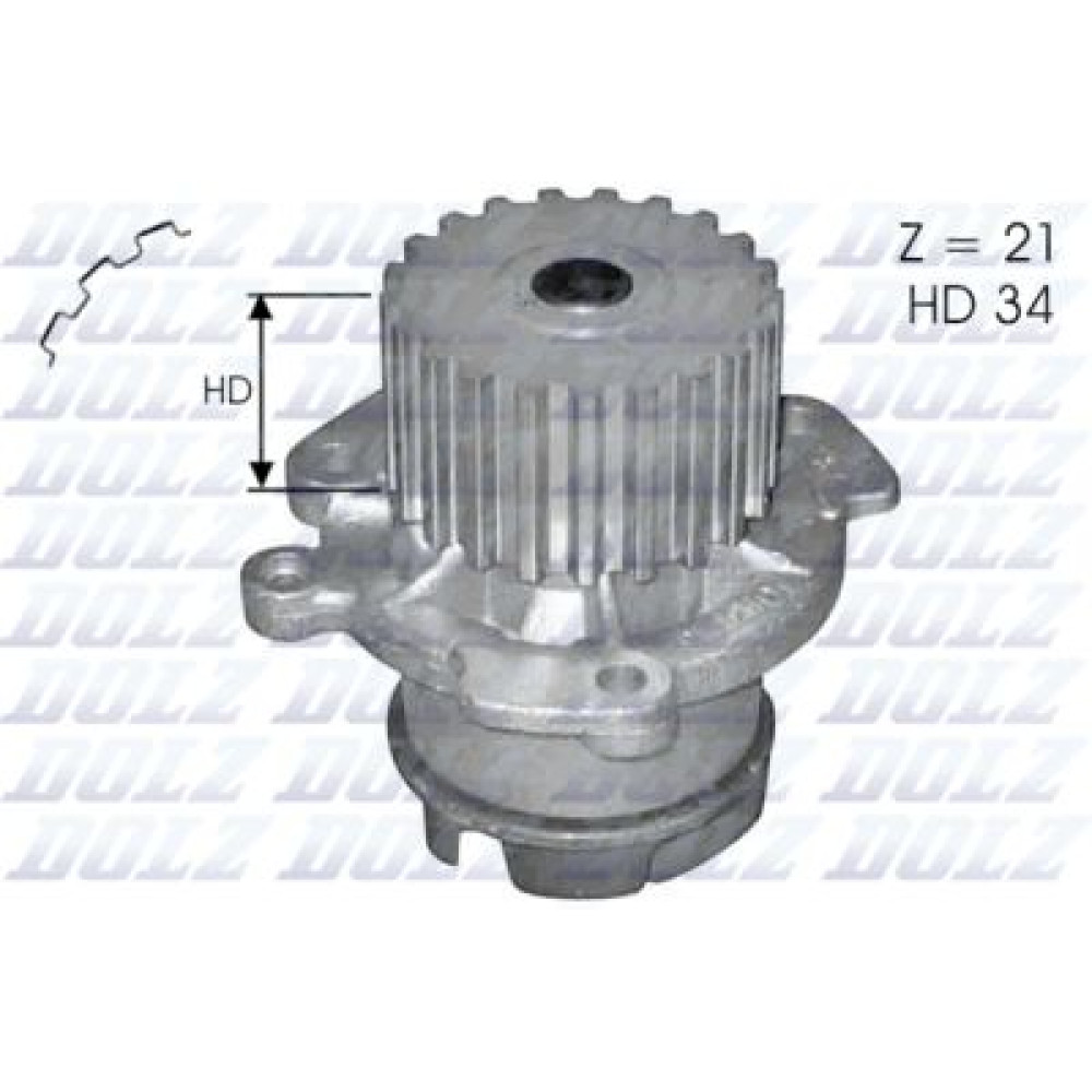 Водяний насос DOLZ l124