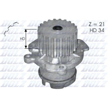 Водяной насос DOLZ l124