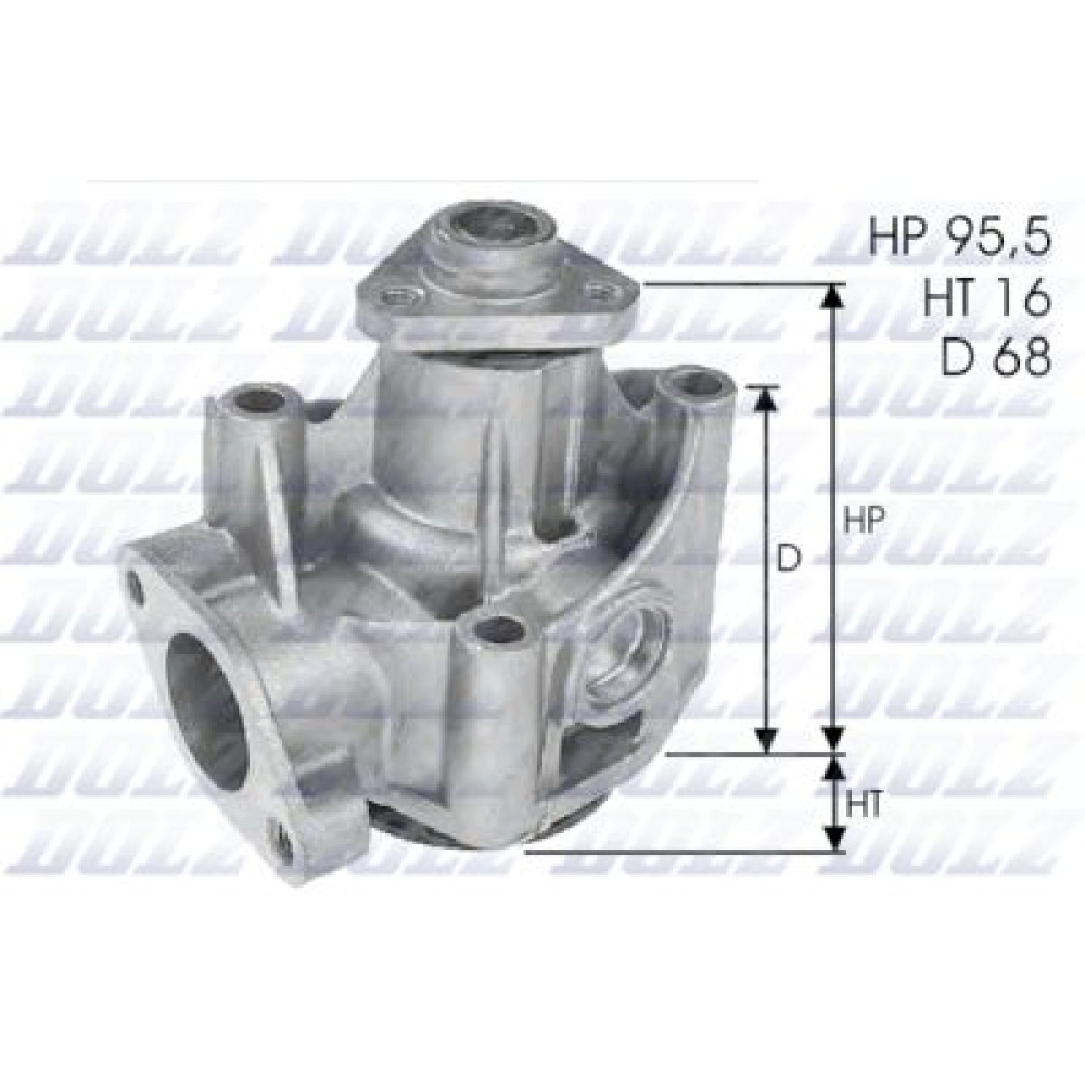 Насос системи охолодження DOLZ l135