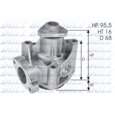 Насос системи охолодження DOLZ l135