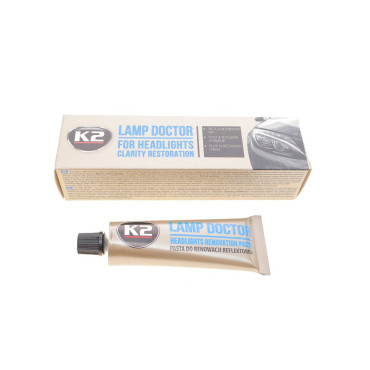 Паста для полірування фар / PRO LAMP DOCTOR 60G K2 l3050