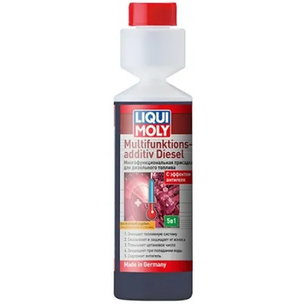 БАГАТОФУНКЦІОНАЛЬНА ПРИСАДКА ДЛЯ ДИЗЕЛЬНОГО ПАЛИВА LIQUI MOLY 21469
