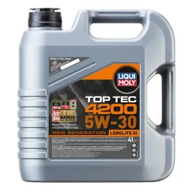 Моторна олива TopTec 4200 LongLife III 5W-30, 4л. LIQUI MOLY 3715