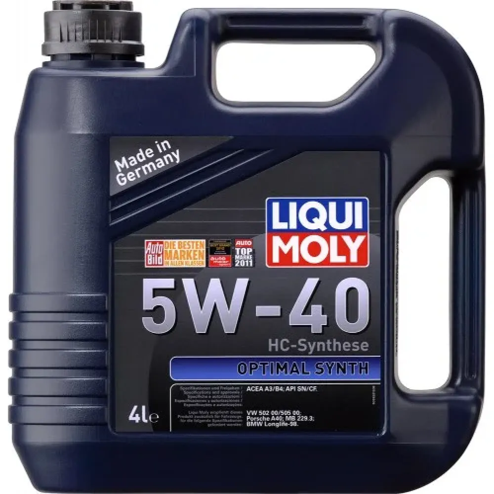 Моторна олива Optimal 5W-40, 4л LIQUI MOLY 3926
