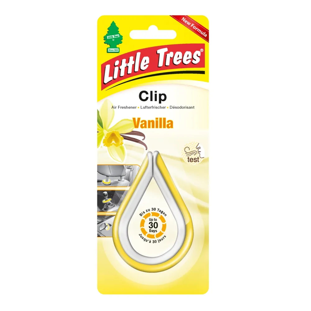 Clip Освіжувач повітря Ваніль LITTLE TREES 97451