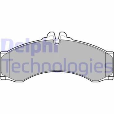 Комплект тормозных колодок из 4 шт. дисков DELPHI lp1046