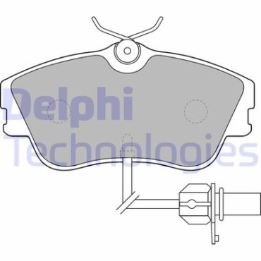 Комплект гальмівних колодок DELPHI lp1542