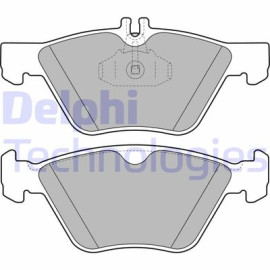 Комплект гальмівних колодок з 4 шт. дисків DELPHI lp1589
