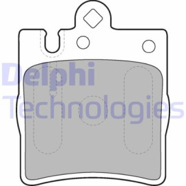 Комплект тормозных колодок из 4 шт. дисков DELPHI lp1618