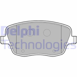 Комплект гальмівних колодок DELPHI lp1728