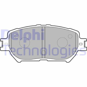 Комплект тормозных колодок DELPHI lp1738