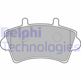 Комплект тормозных колодок из 4 шт. дисков DELPHI lp1746