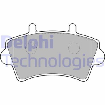 Комплект тормозных колодок из 4 шт. дисков DELPHI lp1746