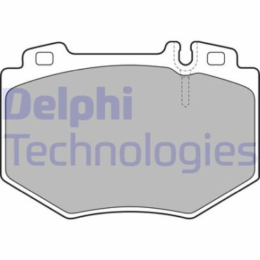 Комплект тормозных колодок DELPHI lp1851