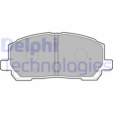 Комплект гальмівних колодок з 4 шт. дисків DELPHI lp1908