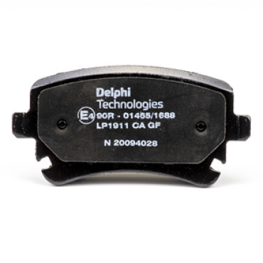 Комплект тормозных колодок из 4 шт. дисков DELPHI lp1911