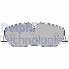 DELPHI lp1935 Комплект гальмівних колодок з 4 шт. дисків DELPHI lp1935