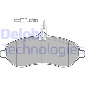 Комплект гальмівних колодок з 4 шт. дисків DELPHI lp1995