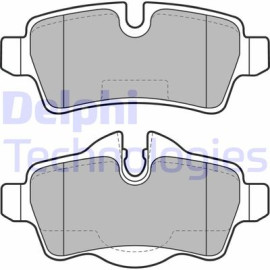 Комплект гальмівних колодок з 4 шт. дисків DELPHI lp2022