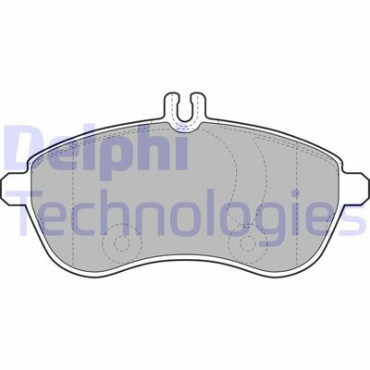 Комплект гальмівних колодок з 4 шт. дисків DELPHI lp2028