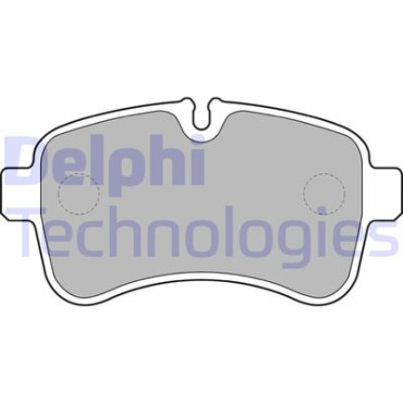 Комплект гальмівних колодок з 4 шт. дисків DELPHI lp2040