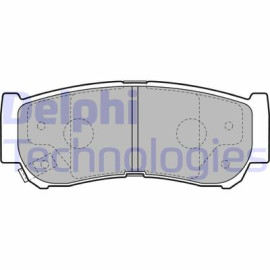 Комплект тормозных колодок из 4 шт. дисков DELPHI lp2049