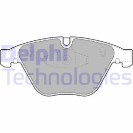 Комплект гальмівних колодок з 4 шт. дисків DELPHI lp2067