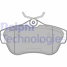 DELPHI lp2071 Комплект гальмівних колодок з 4 шт. дисків DELPHI lp2071