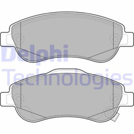 DELPHI lp2093 Комплект тормозных колодок из 4 шт. дисков DELPHI lp2093