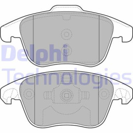 DELPHI lp2100 Комплект тормозных колодок из 4 шт. дисков DELPHI lp2100